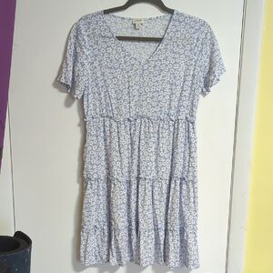 J.Crew Factory Floral A-line Mini Dress Size XS